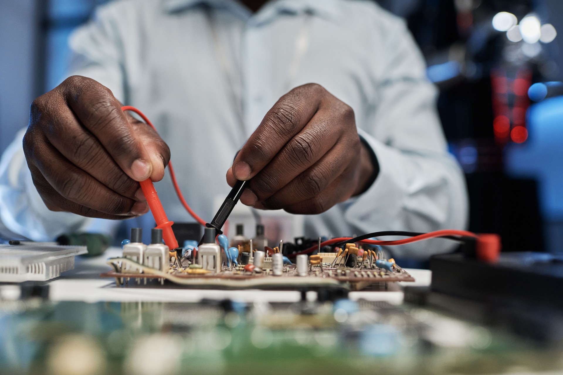 Engineering soldering motherboard for computer